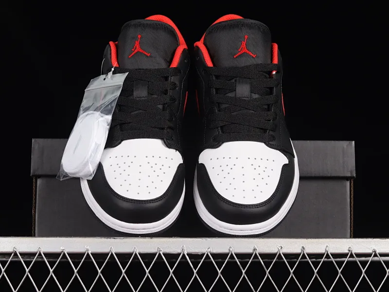 All categories Air Jordan Jordan series basketball shoes Air Jordan 1 Low Air Jordan 1 Low "White Toe" AJ1 Joe 1 small black red toe low-top basketball shoes 553558-063